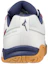 Shop Mizuno Wave Medal Rise 透氣耐磨防滑乒乓球鞋 男女款 白藍粉