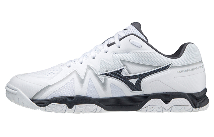 Mizuno Wave Medal Rise Ping Pong Shoes 'White Black' 81GA211009