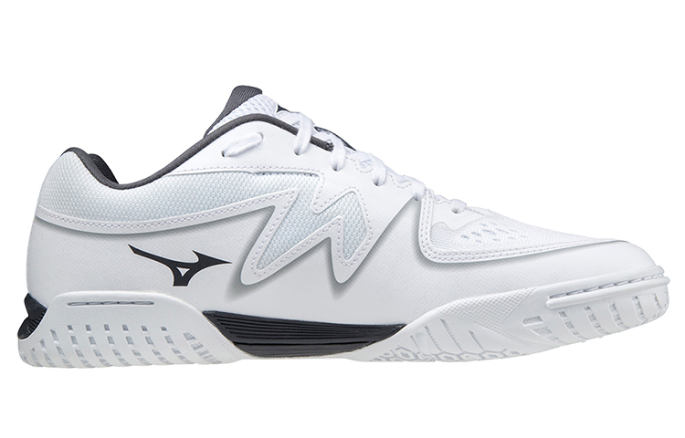 Order ミズノ ウエーブメダルライズ 卓球シューズ 白黒 81GA211009