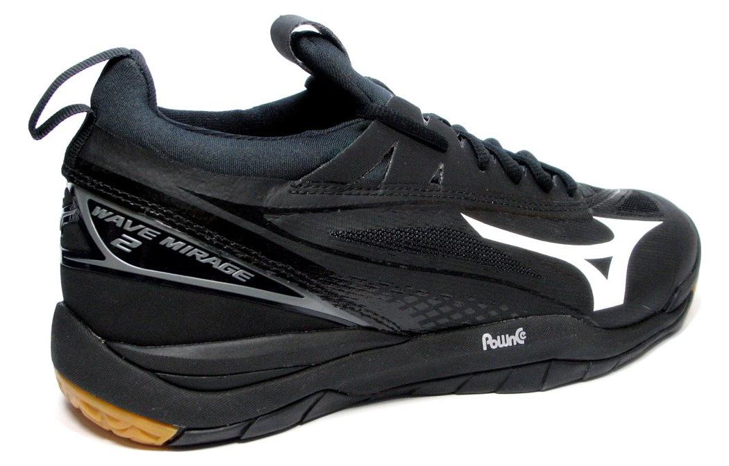 Lookbook Mizuno Wave Mirage 2 ''Schwarz Weiß'' X1GA175099