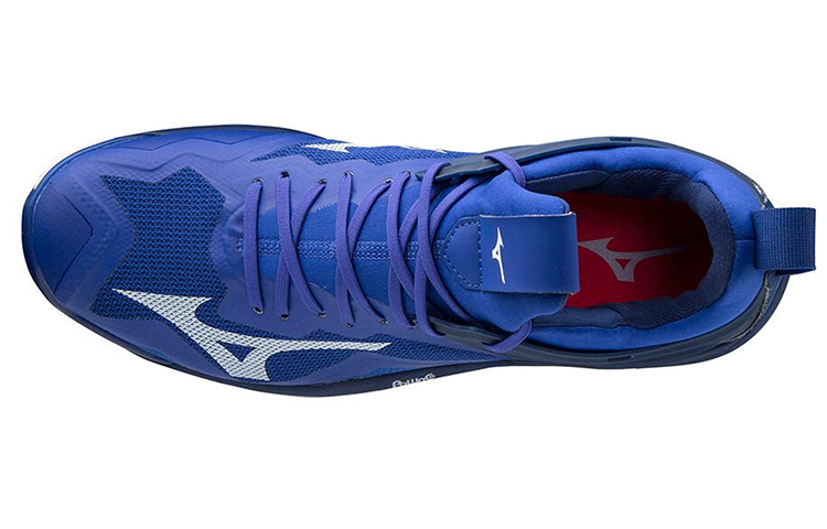 Lookbook Mizuno Wave Mirage 3 耐磨防滑排球鞋 藍