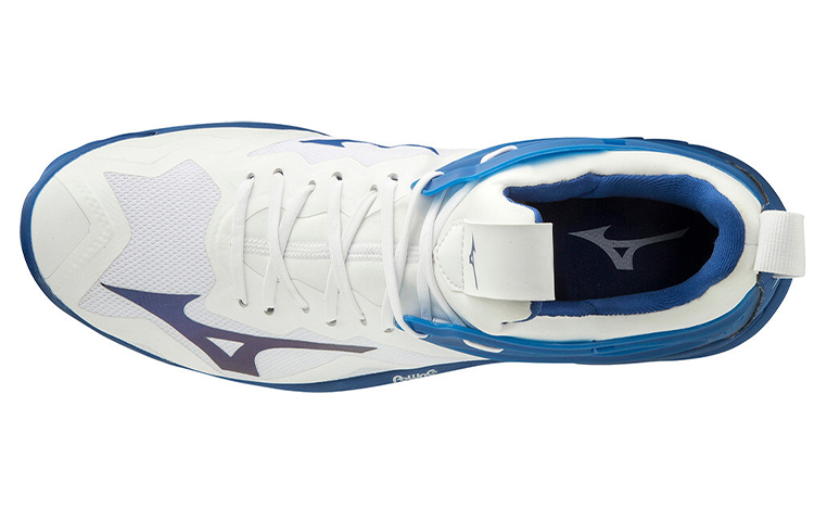 Lookbook Mizuno Wave Mirage 3 ''Blanc Bleu'' X1GA195021