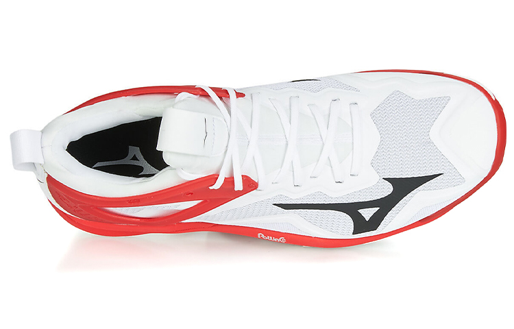 Mizuno Wave Mirage 3 'White Red' 圖 2