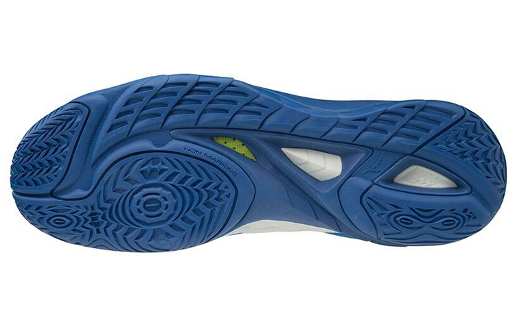 Mizuno Wave Mirage 3 Cozy Wear-resistant White Blue 圖 5
