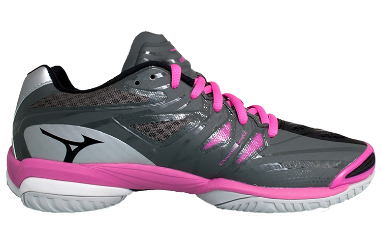Order Mizuno Wave Mirage Nb Résistant Noir Rose Blanc Chaussures Confortables X1GB169001
