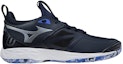 Order Mizuno Wave Momentum 2 'Hitam Biru' V1GA211202