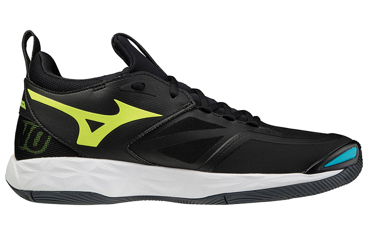 Order Mizuno Wave Momentum 2 'Black Blue' V1GA211223