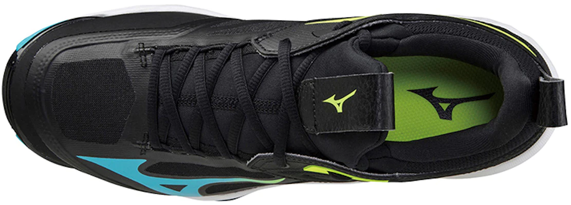 Mizuno Wave Momentum 2 'Black Blue' V1GA211223 Lookbook Mizuno Wave Momentum 2 'Black Blue' V1GA211223