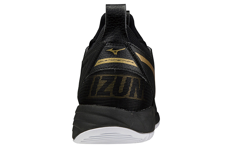 Shop Mizuno Wave Momentum 2 'Hitam Emas' V1GA211252