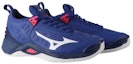 Order Mizuno Wave Momentum 2 'Biru Putih' V1GA191220