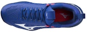 Lookbook Mizuno Wave Momentum 2 'Biru Putih' V1GA191220