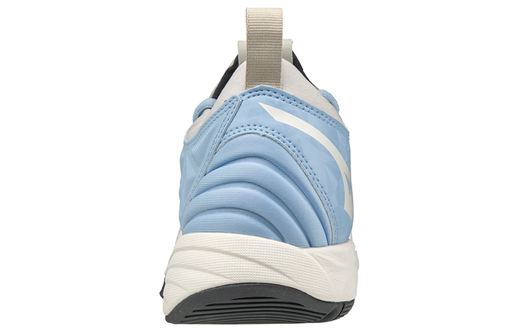 Lookbook ミズノ ウェーブモーメンタム2 青白黒 V1GC191218