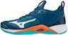 Mizuno Wave Momentum 2 'Biru Putih Oren' V1GA211284