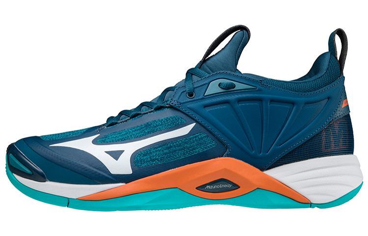 Mizuno Wave Momentum 2 'Blue White Orange' V1GA211284