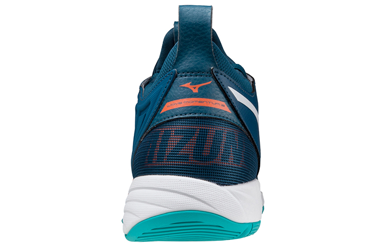 Shop Mizuno Wave Momentum 2 'Blue White Orange' V1GA211284