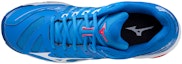 Lookbook Mizuno Wave Momentum 2 'Biru Putih Merah' V1GA216024