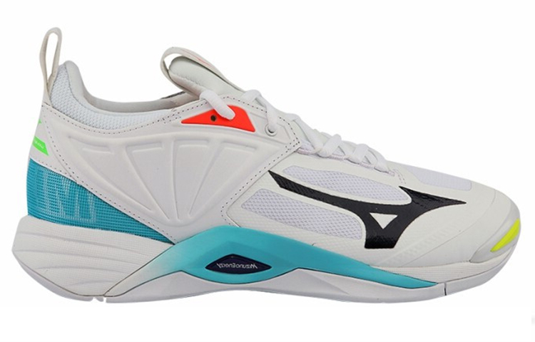 Mizuno Wave Momentum 2 'White Blue' 圖 2