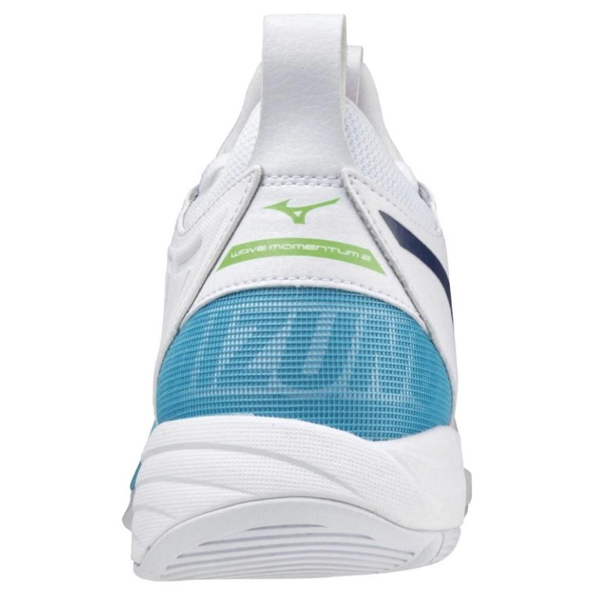 Lookbook Mizuno Wave Momentum 2 排球鞋 男女款 白藍黑