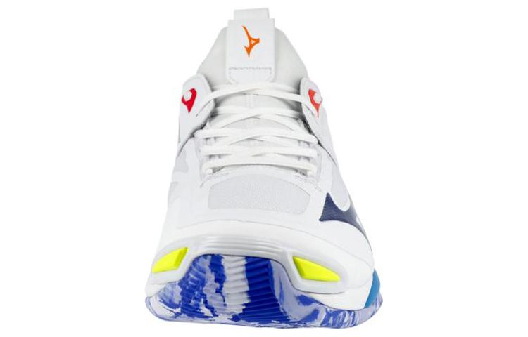 Shop Mizuno Wave Momentum 2 ''Wit Parel Blauw'' 430318-005E