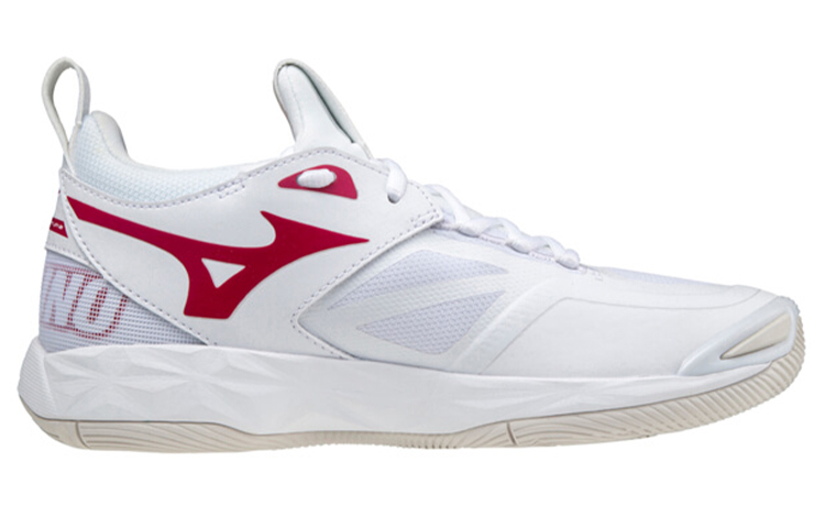 Order Mizuno Wave Momentum 2 ''Wit Rood'' V1GC211265