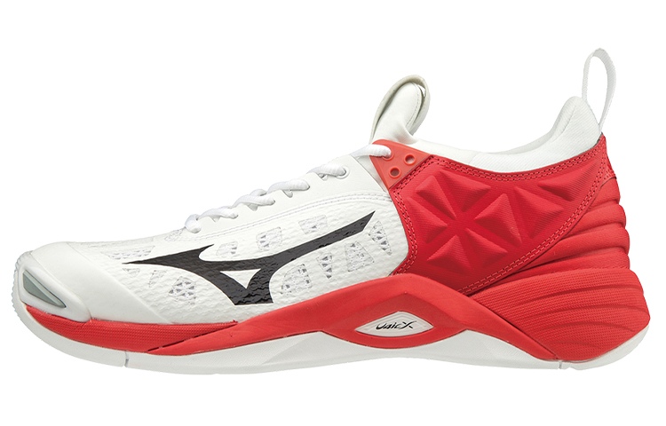 Mizuno Wave Momentum 2 'White Red Black' V1GA191208