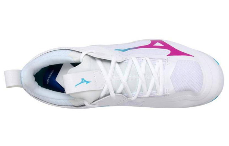 Order Mizuno Wave Momentum 2 ''Wit Rood Blauw'' V1GC211260