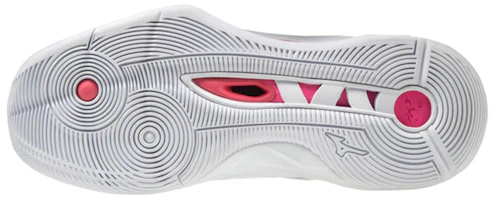 Shop Mizuno Wave Momentum 2 通風減震耐磨排球鞋 男女款 白紅藍