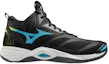 Order Mizuno Wave Momentum 2 Mid 'Black Blue' V1GA211723