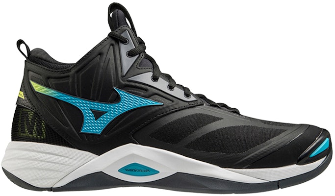 미즈노 웨이브 모멘텀 2 미드 블랙/블루 (Mizuno 웨이브 모멘텀 2 Mid 검/파) V1GA211723 Order 미즈노 웨이브 모멘텀 2 미드 블랙/블루 (Mizuno 웨이브 모멘텀 2 Mid 검/파) V1GA211723