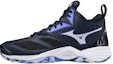 Buy Mizuno Wave Momentum 2 Mid 'Hitam Ungu Biru' V1GA211702