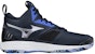 Mizuno Wave Momentum 2 Mid 'Hitam Ungu Biru' V1GA211702