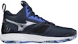 Order Mizuno Wave Momentum 2 Mid 'Hitam Ungu Biru' V1GA211702