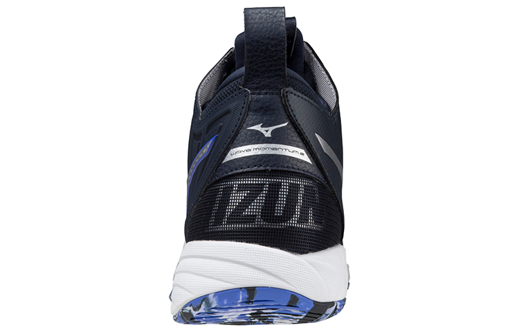 Shop Mizuno Wave Momentum 2 Mid 'Black Purple Blue' V1GA211702