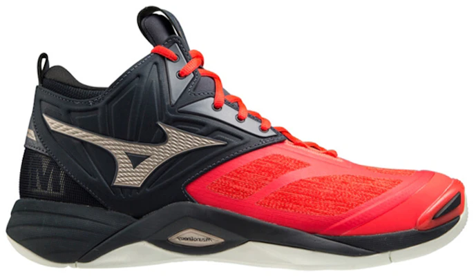 Mizuno Wave Momentum 2 Mid 'Black Red' V1GA211763 Order Mizuno Wave Momentum 2 Mid 'Black Red' V1GA211763
