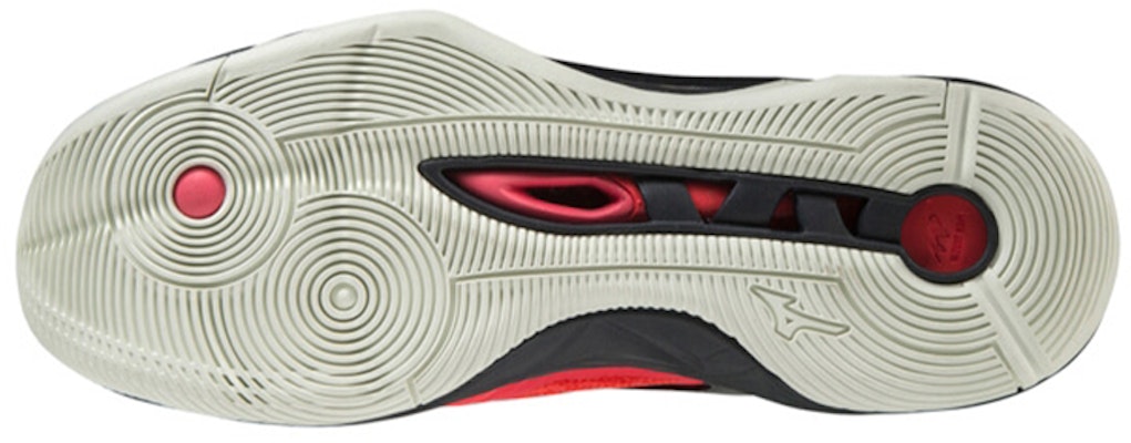 Mizuno Wave Momentum 2 Mid 'Black Red' V1GA211763 Shop Mizuno Wave Momentum 2 Mid 'Black Red' V1GA211763