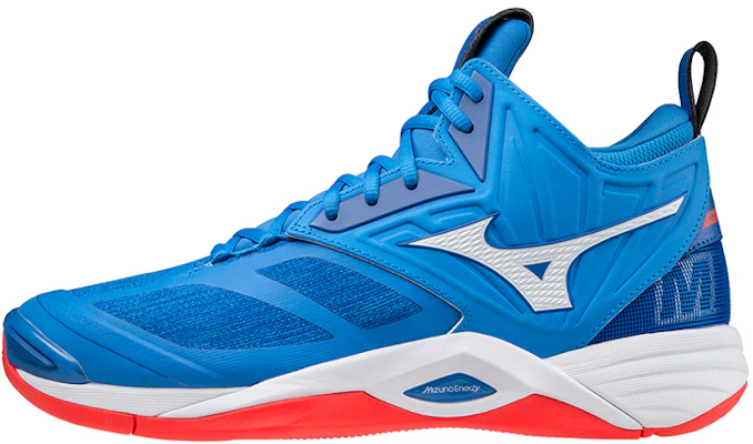 Mizuno Wave Momentum 2 Mid 'Blue Red' V1GA211724 Buy Mizuno Wave Momentum 2 Mid 'Blue Red' V1GA211724