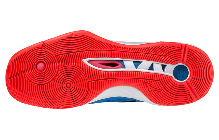 Purchase Mizuno Wave Momentum 2 Mid 'Blue Red' V1GA211724