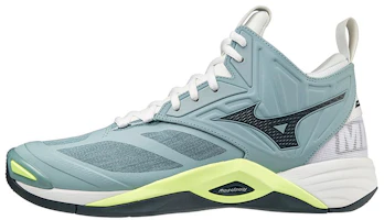 Mizuno Wave Momentum 2 Mid 'Light Blue' V1GA211738 Mizuno Wave Momentum 2 Mid 'Light Blue' V1GA211738