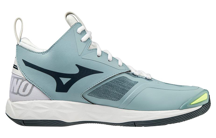Order Mizuno Wave Momentum 2 Mid 'Light Blue' V1GA211738