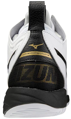 Mizuno Wave Momentum 2 Mid ''Wit Zwart Goud'' V1GA211709 Shop Mizuno Wave Momentum 2 Mid ''Wit Zwart Goud'' V1GA211709