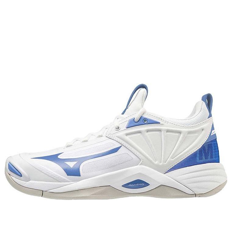 Buy ミズノ ウェーブモーメンタム2 NB 白/青 X1GB219718