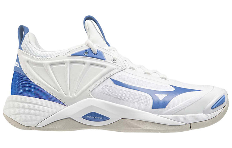Order ミズノ ウェーブモーメンタム2 NB 白/青 X1GB219718