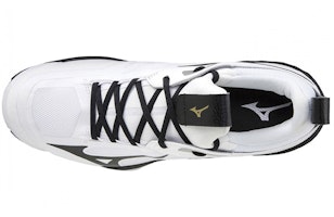 Mizuno Wave Momentum 2 排球鞋 黑與白色 Lookbook Mizuno Wave Momentum 2 排球鞋 黑與白色