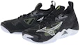 Lookbook Mizuno Wave Momentum 3 'Hitam Putih' V1GA231252