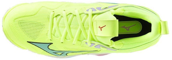 Mizuno Wave Momentum 3 'Neo Lime Splish Splash' V1GA231286 Lookbook Mizuno Wave Momentum 3 'Neo Lime Splish Splash' V1GA231286