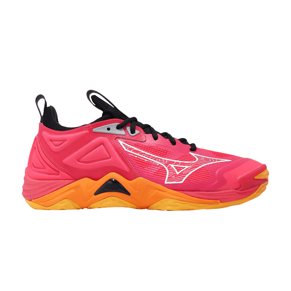 Mizuno Wave Momentum 3 'Radiant Red Carrot Curl' V1GA231204
