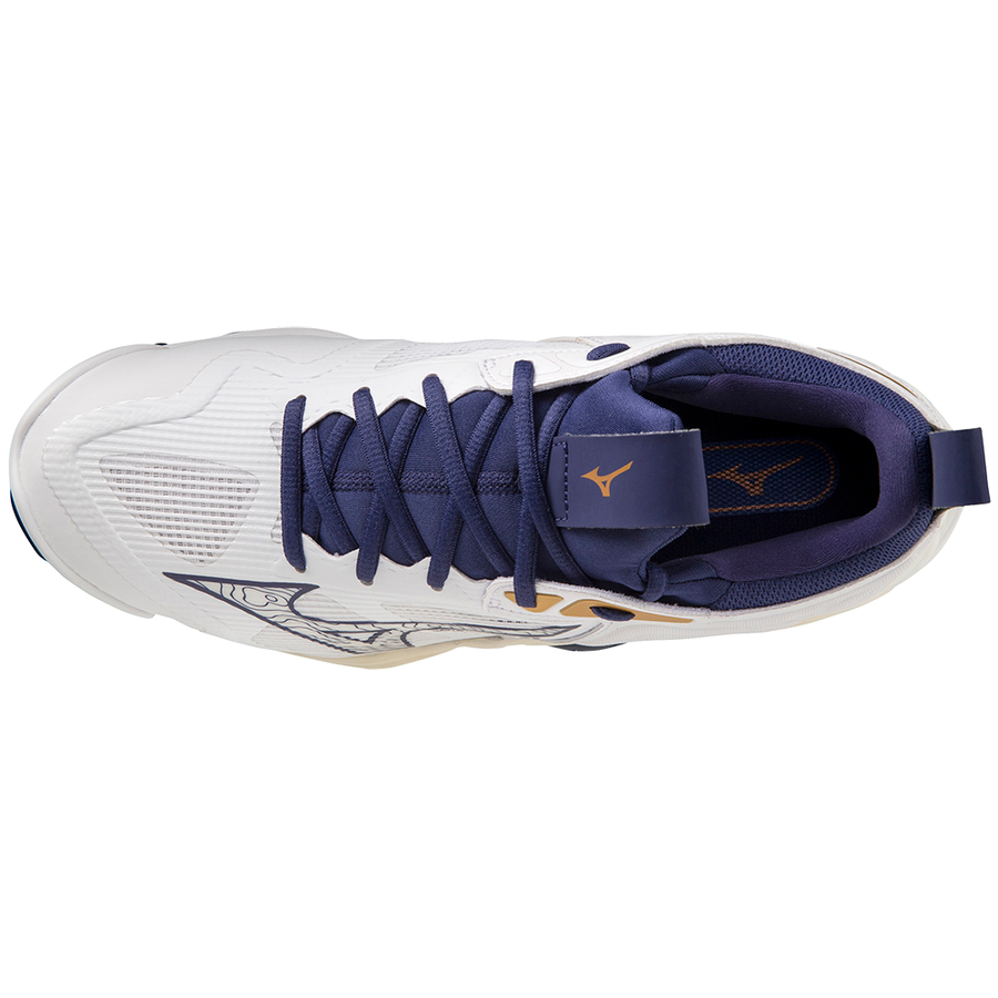 Lookbook Mizuno Wave Momentum 3 ''Bianco Nastro Blu'' V1GA231243