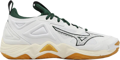 Mizuno Wave Momentum 3 'White Green Gold' V1GA231244 Mizuno Wave Momentum 3 'White Green Gold' V1GA231244