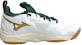 Mizuno Wave Momentum 3 'Putih Hijau Emas' V1GA231244