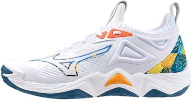 Mizuno Wave Momentum 3 'White Moroccan Blue' V1GA231256 Mizuno Wave Momentum 3 'White Moroccan Blue' V1GA231256